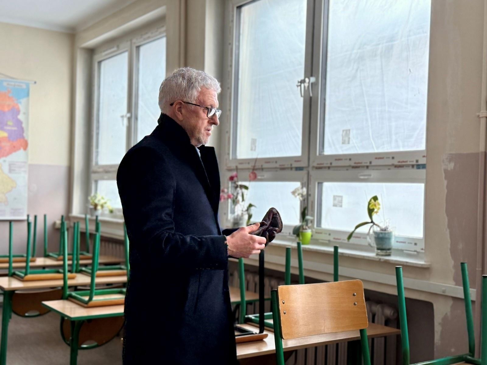 Zdjęcie w galerii na portalu naszraciborz.pl: Remont SP 18 w Raciborzu nabiera tempa. Postępy prac coraz bardziej widoczne wiadomości z regionu