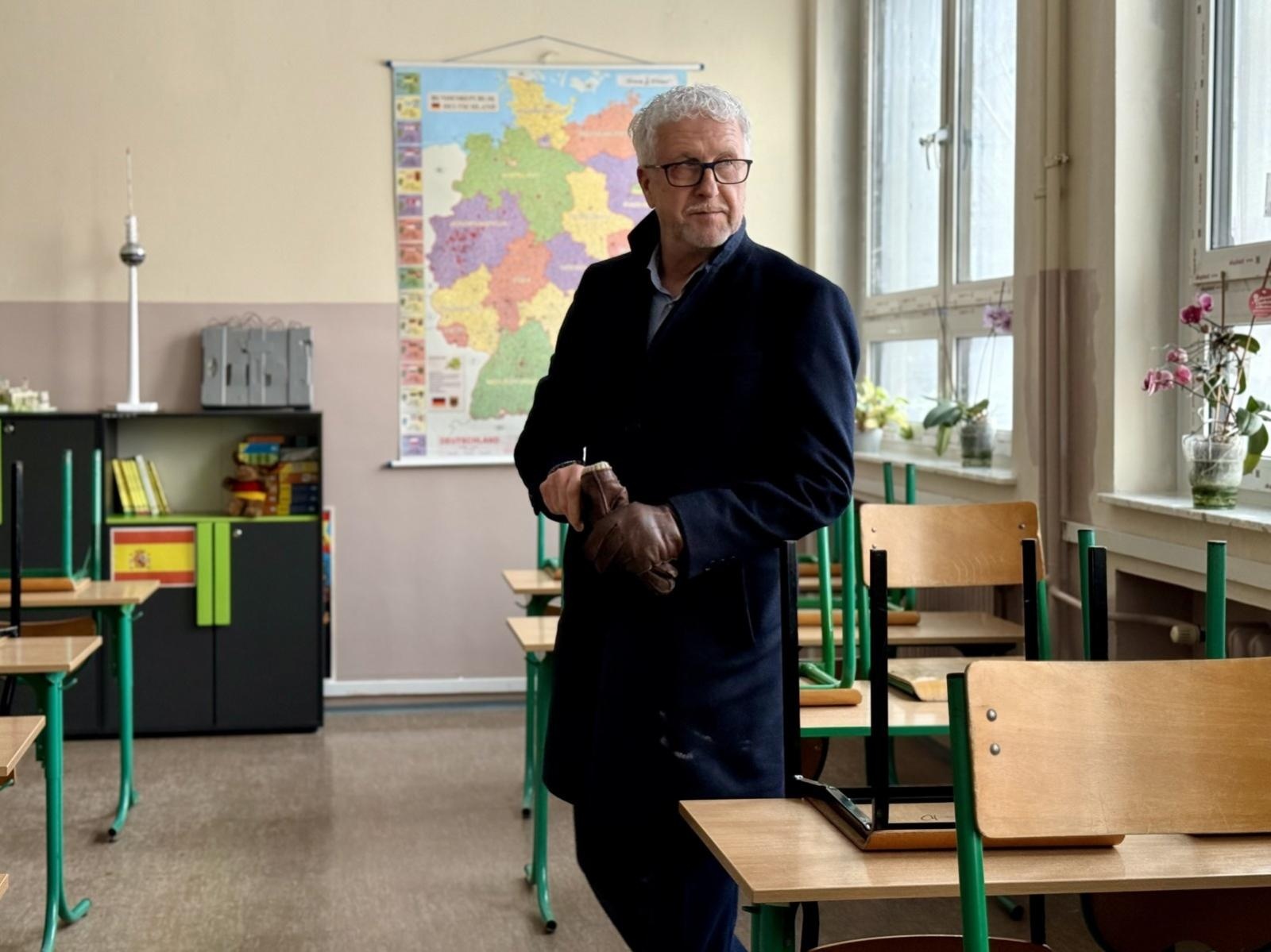 Zdjęcie w galerii na portalu naszraciborz.pl: Remont SP 18 w Raciborzu nabiera tempa. Postępy prac coraz bardziej widoczne wiadomości z regionu