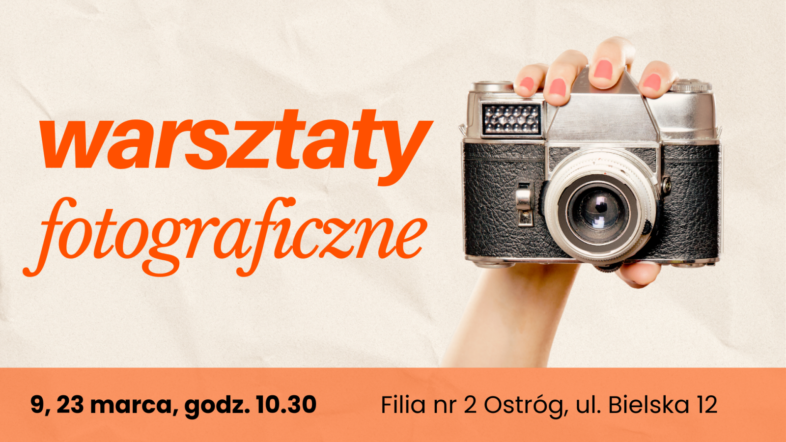 Zdjęcie w galerii na portalu naszraciborz.pl: Uśmiech, proszę! Biblioteka zaprasza seniorów na warsztaty fotograficzne wiadomości z regionu