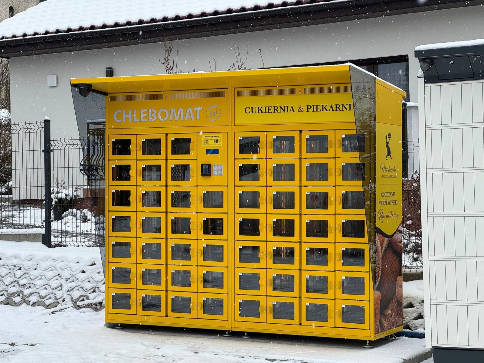 Zdjęcie w galerii na portalu naszraciborz.pl: Piekarnia Markiewka uruchamia chlebomat w Raciborzu-Markowicach. Świeże pieczywo dostępne przez całą dobę wiadomości z regionu