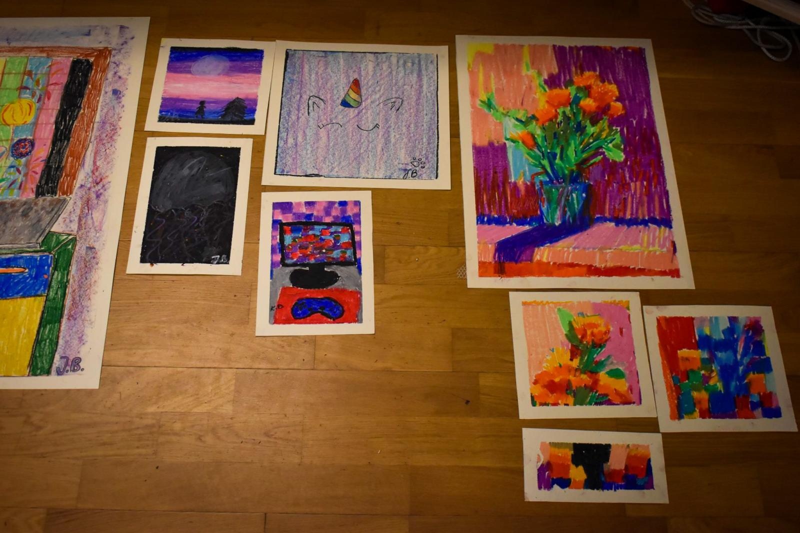 Zdjęcie w galerii na portalu naszraciborz.pl: Art Camp na Zamku Piastowskim: Młodzi twórcy malują historię i przyszłość zabytków wiadomości z regionu