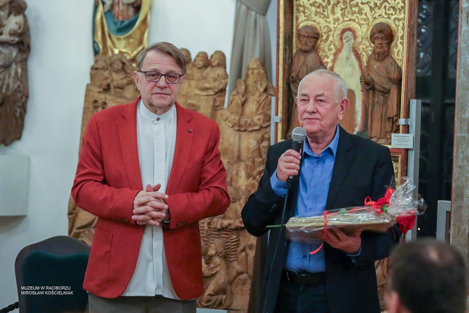 Zdjęcie w galerii na portalu naszraciborz.pl: Benefis Zbigniewa Woźniaka w raciborskim Muzeum wiadomości z regionu