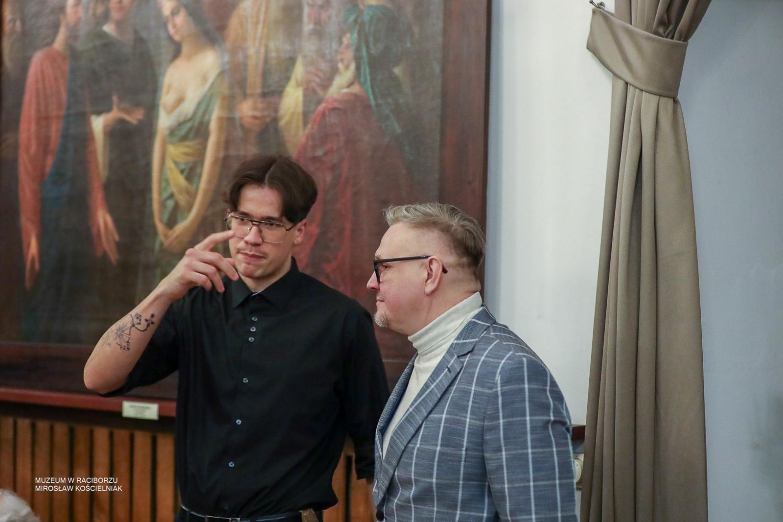 Zdjęcie w galerii na portalu naszraciborz.pl: Benefis Zbigniewa Woźniaka w raciborskim Muzeum wiadomości z regionu