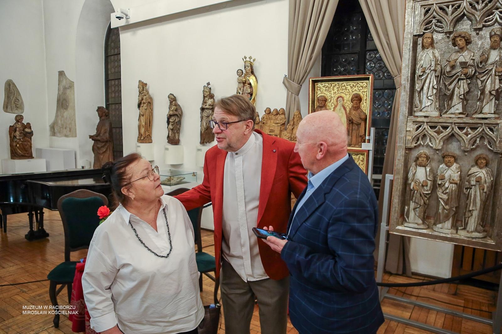Zdjęcie w galerii na portalu naszraciborz.pl: Benefis Zbigniewa Woźniaka w raciborskim Muzeum wiadomości z regionu