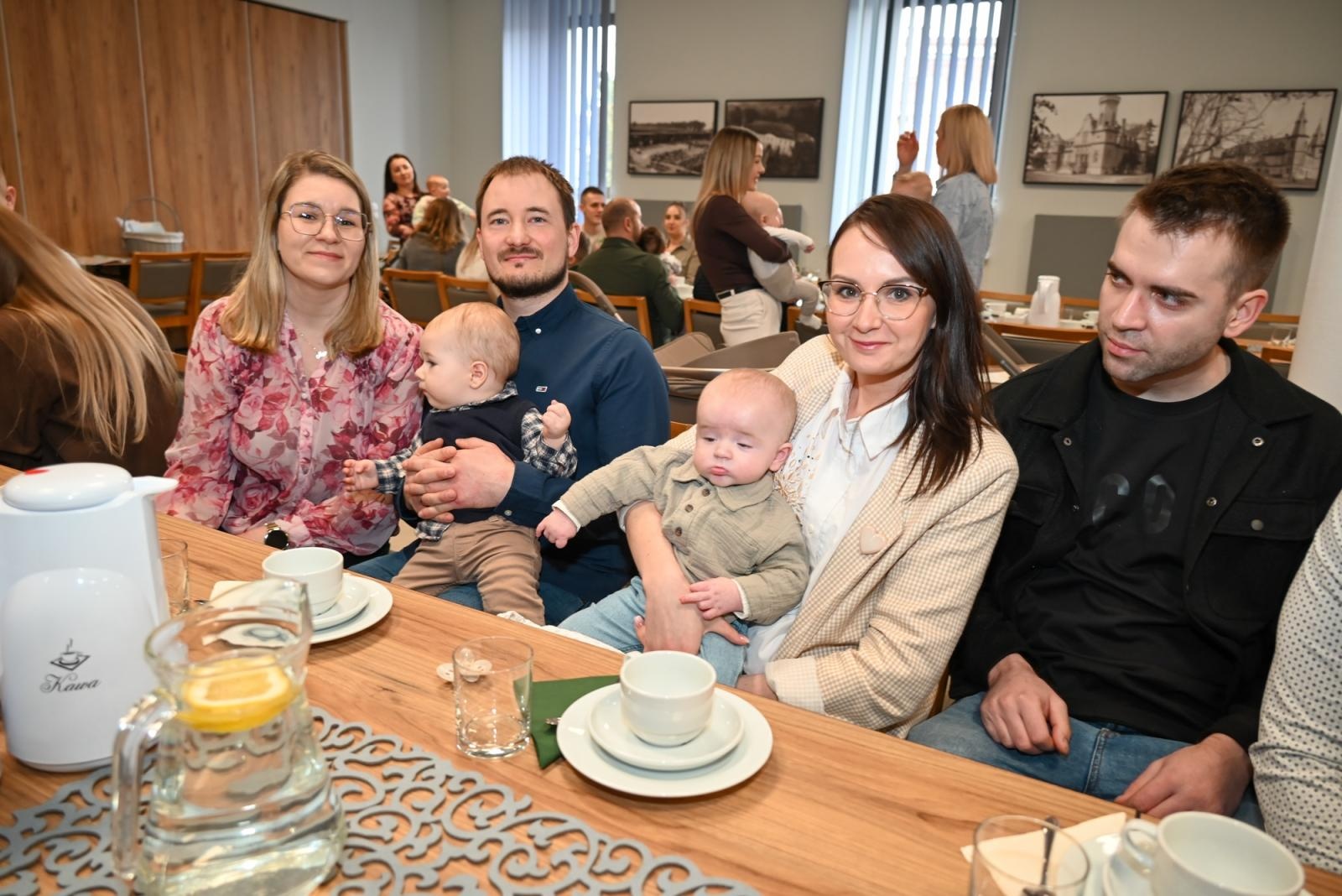Zdjęcie w galerii na portalu naszraciborz.pl: Przywitanie najmłodszych mieszkańców gminy Krzyżanowice wiadomości z regionu