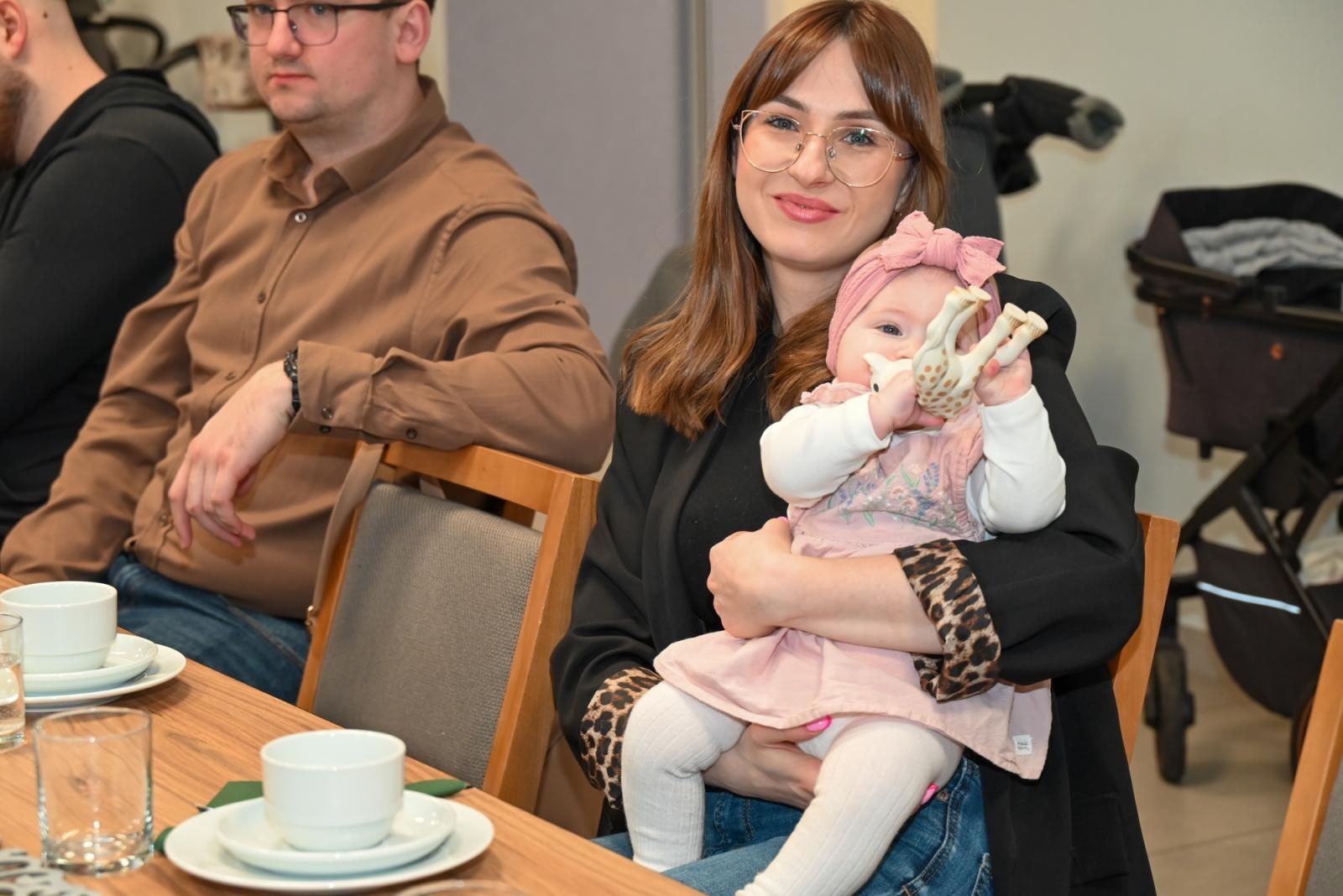 Zdjęcie w galerii na portalu naszraciborz.pl: Przywitanie najmłodszych mieszkańców gminy Krzyżanowice wiadomości z regionu