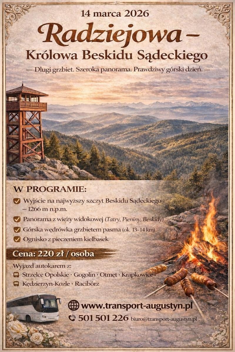 Zdjęcie w galerii na portalu naszraciborz.pl: Rozdajemy podwójne zaproszenia na wycieczki do Pragi lub w góry – na Radziejową, Slężę, Babią Górę, Wielką Sowę, Śnieżnik! wiadomości z regionu