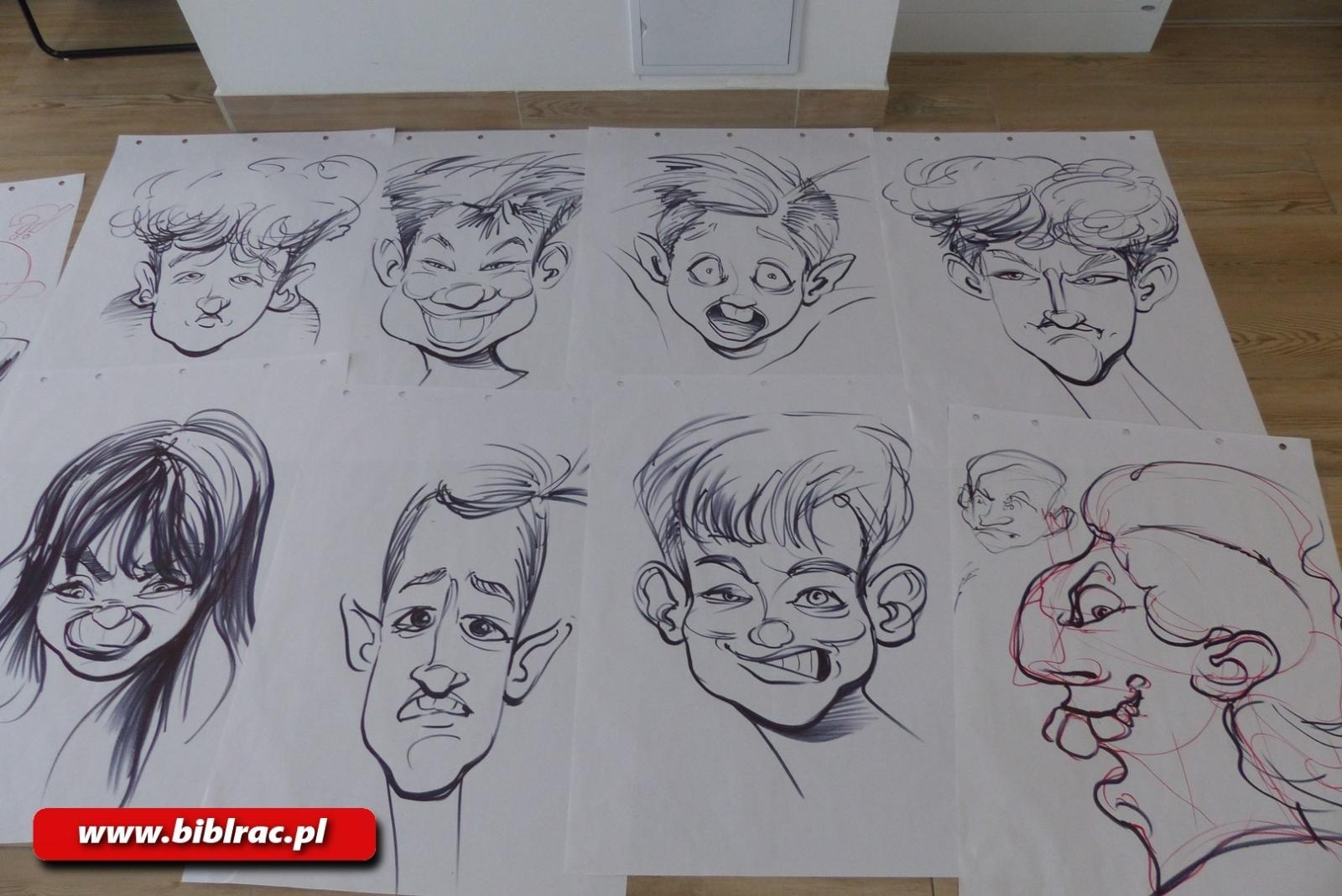 Zdjęcie w galerii na portalu naszraciborz.pl: Komiksowe ferie w bibliotece - kreatywne warsztaty z Szymonem Telukiem wiadomości z regionu