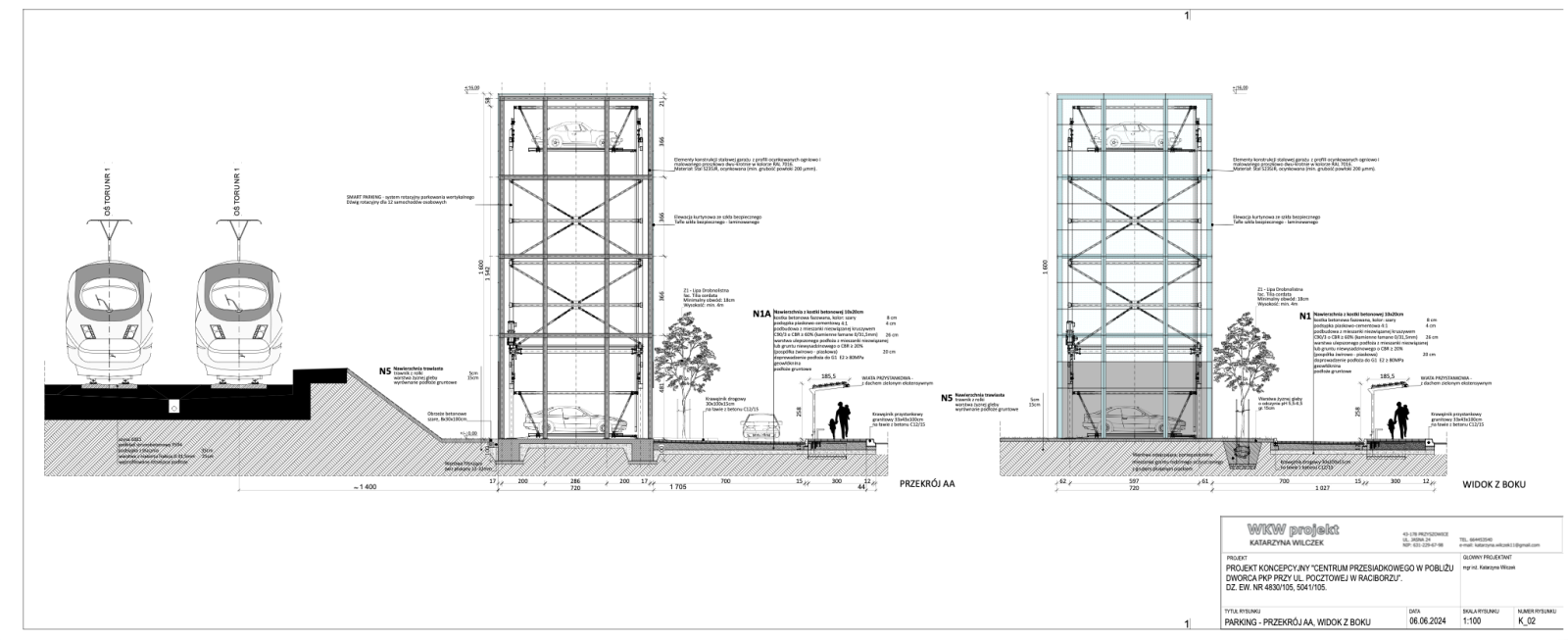 Zdjęcie w galerii na portalu naszraciborz.pl: REWOLUCJA PRZY PKP: Racibórz ogłasza przetarg na nowoczesne centrum przesiadkowe. Mamy WIZUALIZACJE! wiadomości z regionu