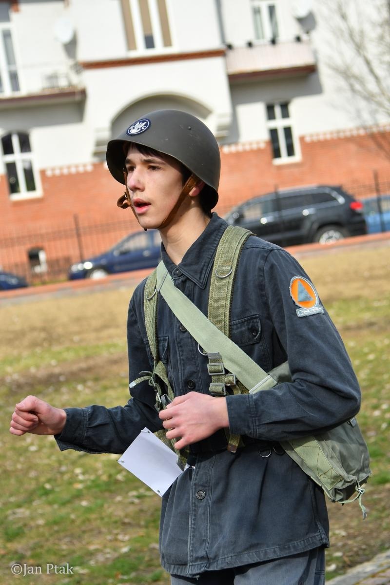 Zdjęcie w galerii na portalu naszraciborz.pl: Blisko 100 uczestników na starcie XIV Biegu Tropem Wilczym w Raciborzu wiadomości z regionu