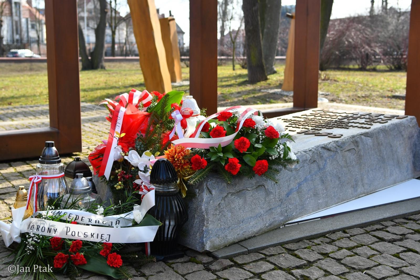 Zdjęcie w galerii na portalu naszraciborz.pl: Blisko 100 uczestników na starcie XIV Biegu Tropem Wilczym w Raciborzu wiadomości z regionu