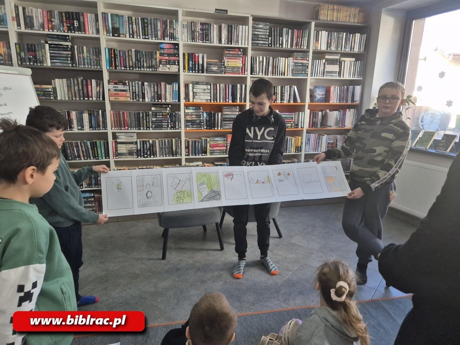 Zdjęcie w galerii na portalu naszraciborz.pl: Komiksowe Ferie w filiach bibliotecznych wiadomości z regionu
