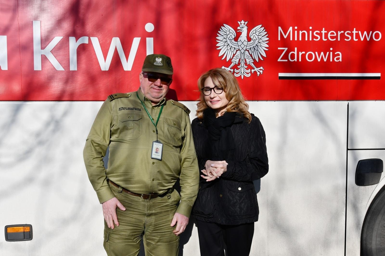 Zdjęcie w galerii na portalu naszraciborz.pl: Pierwsza tegoroczna akcja zbiórki krwi w Śląskim Oddziale SG wiadomości z regionu