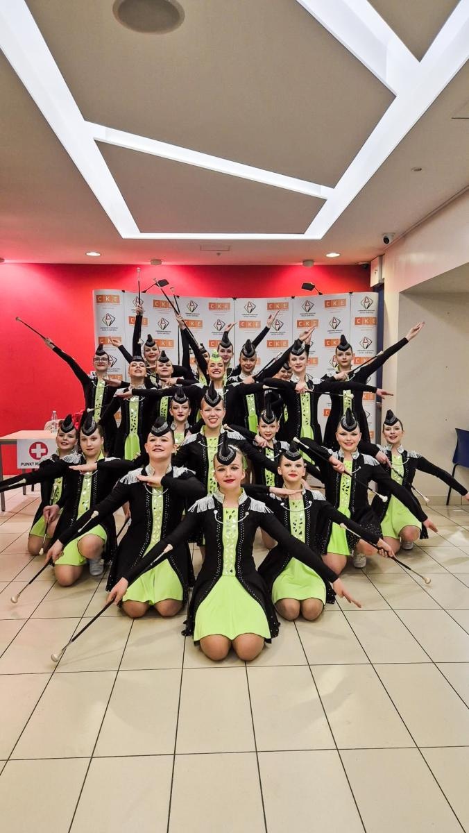 Zdjęcie w galerii na portalu naszraciborz.pl: Mażoretki ZARA otworzyły sportowy sezon startowy wiadomości z regionu