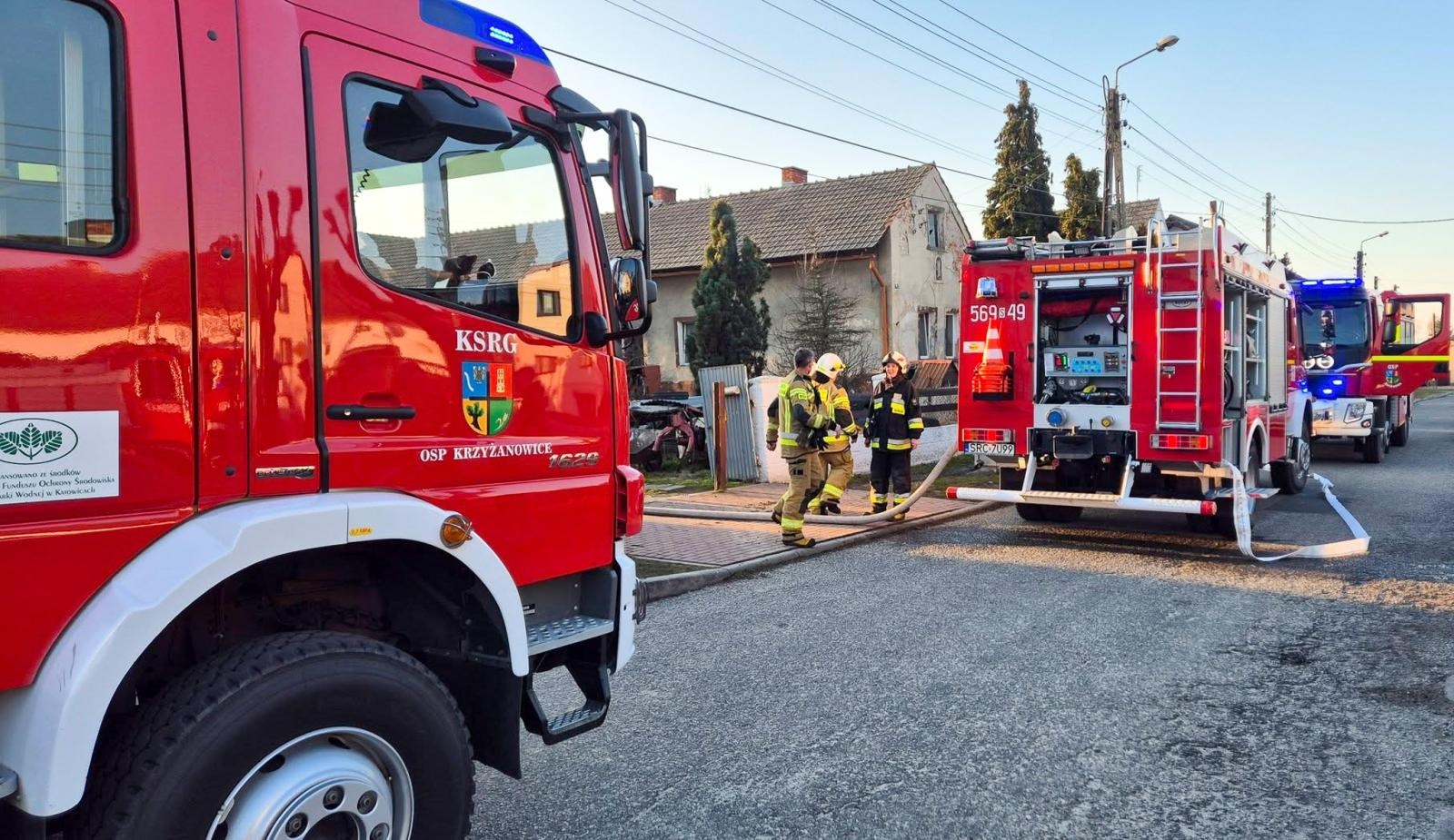 Zdjęcie w galerii na portalu naszraciborz.pl: Podpalenia w Tworkowie. Policja zatrzymała dwóch mężczyzn wiadomości z regionu