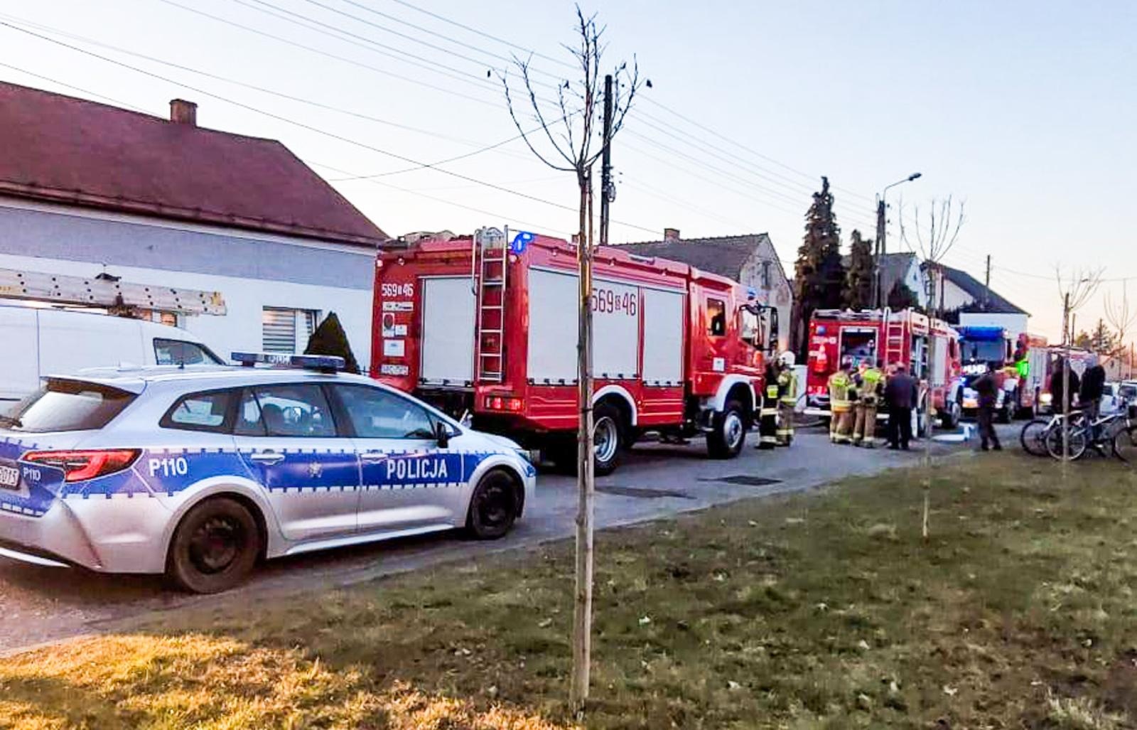 Zdjęcie w galerii na portalu naszraciborz.pl: Podpalenia w Tworkowie. Policja zatrzymała dwóch mężczyzn wiadomości z regionu