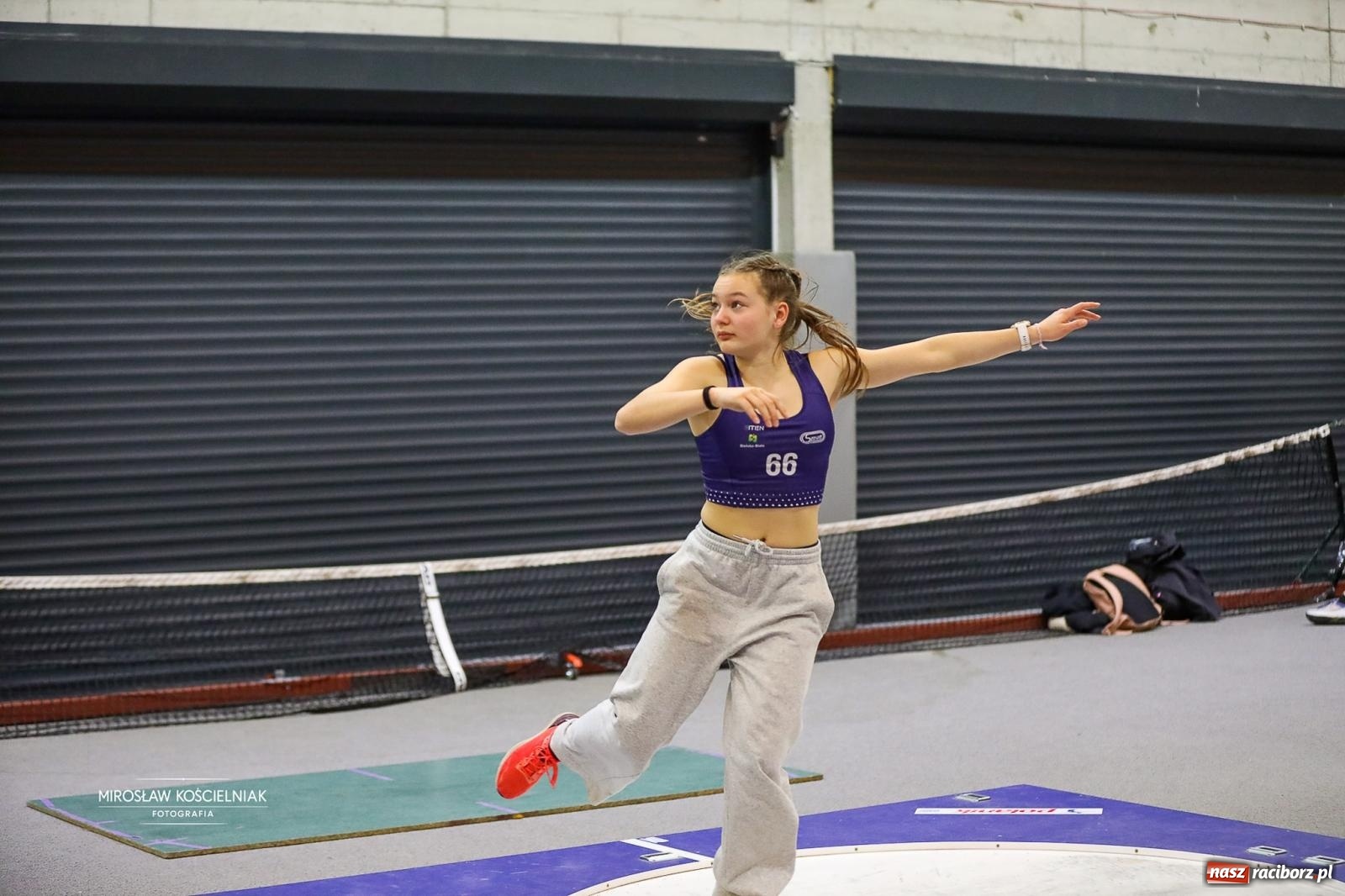 Zdjęcie w galerii na portalu naszraciborz.pl: Lekkoatletyczne Halowe Mistrzostwa Śląska U16 w Raciborzu. Jeden medal gospodarzy [FOTO i WIDEO] wiadomości z regionu