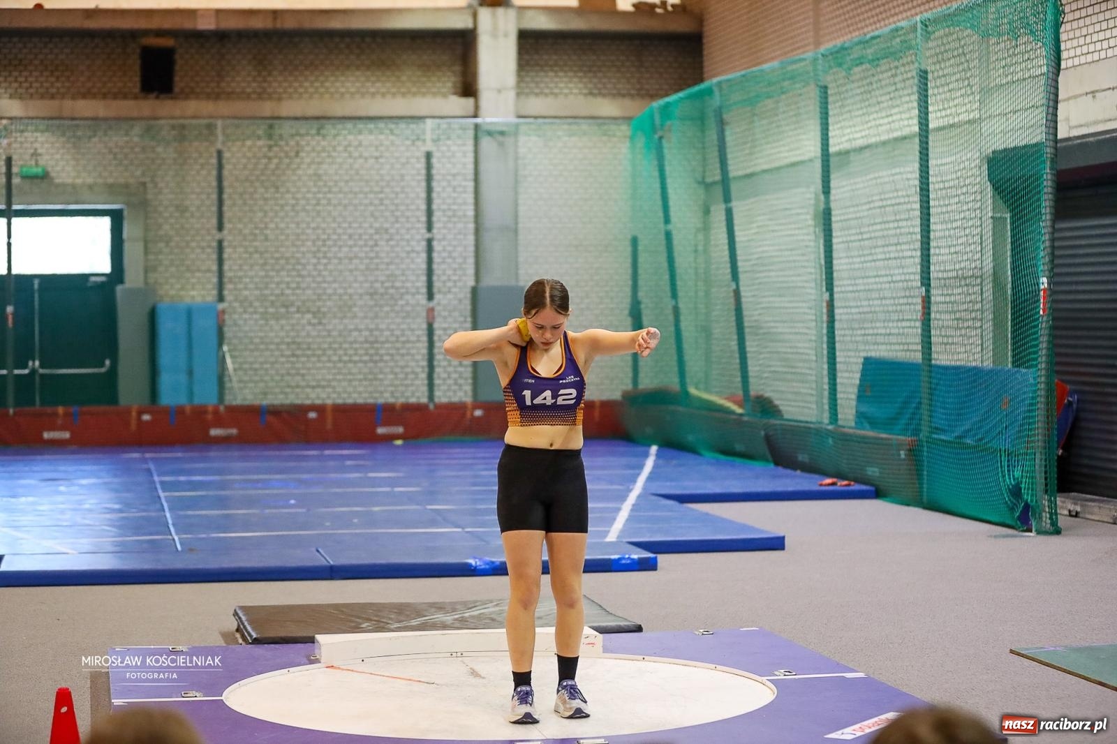Zdjęcie w galerii na portalu naszraciborz.pl: Lekkoatletyczne Halowe Mistrzostwa Śląska U16 w Raciborzu. Jeden medal gospodarzy [FOTO i WIDEO] wiadomości z regionu