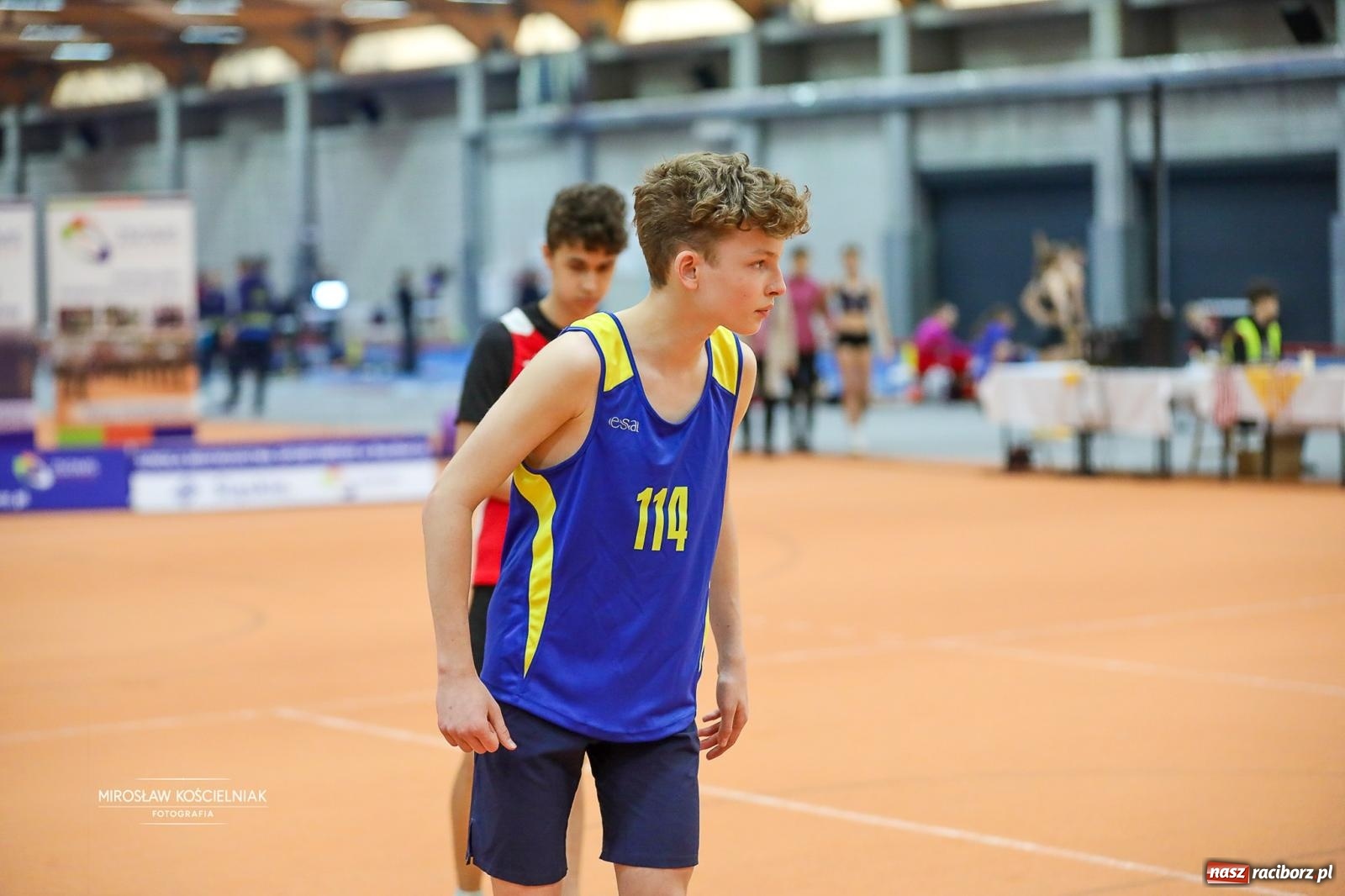 Zdjęcie w galerii na portalu naszraciborz.pl: Lekkoatletyczne Halowe Mistrzostwa Śląska U16 w Raciborzu. Jeden medal gospodarzy [FOTO i WIDEO] wiadomości z regionu