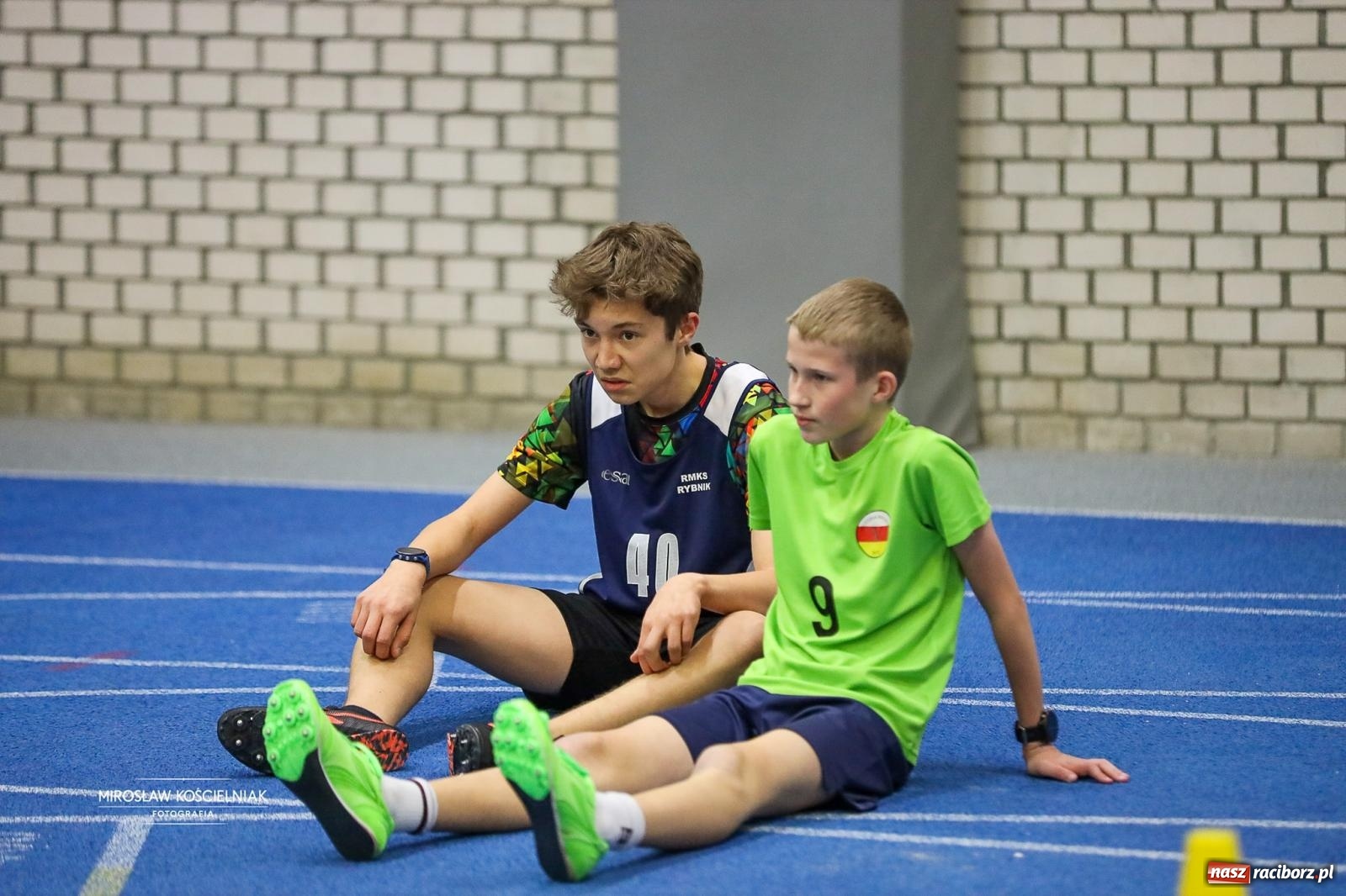 Zdjęcie w galerii na portalu naszraciborz.pl: Lekkoatletyczne Halowe Mistrzostwa Śląska U16 w Raciborzu. Jeden medal gospodarzy [FOTO i WIDEO] wiadomości z regionu