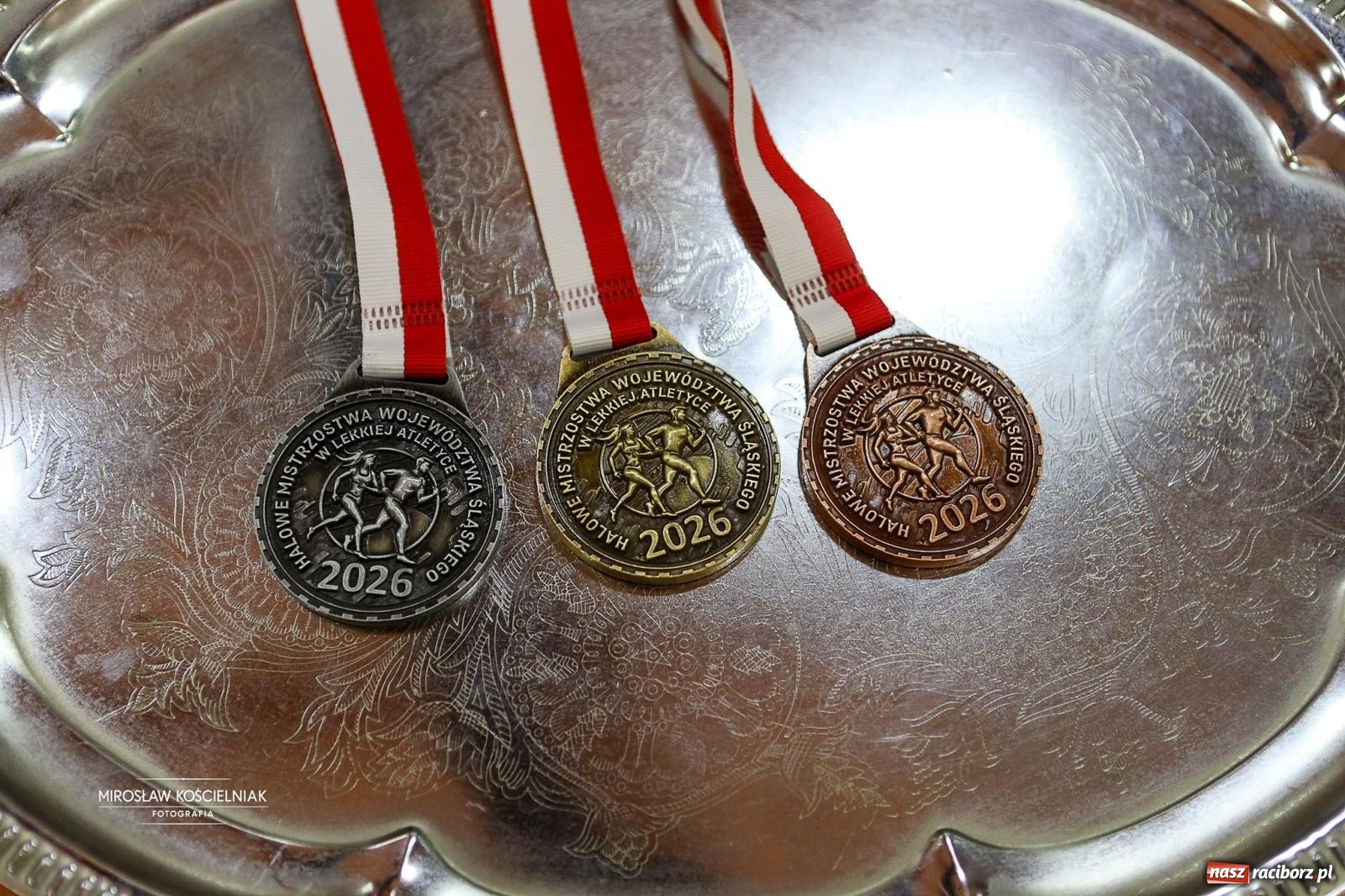 Zdjęcie w galerii na portalu naszraciborz.pl: Lekkoatletyczne Halowe Mistrzostwa Śląska U16 w Raciborzu. Jeden medal gospodarzy [FOTO i WIDEO] wiadomości z regionu