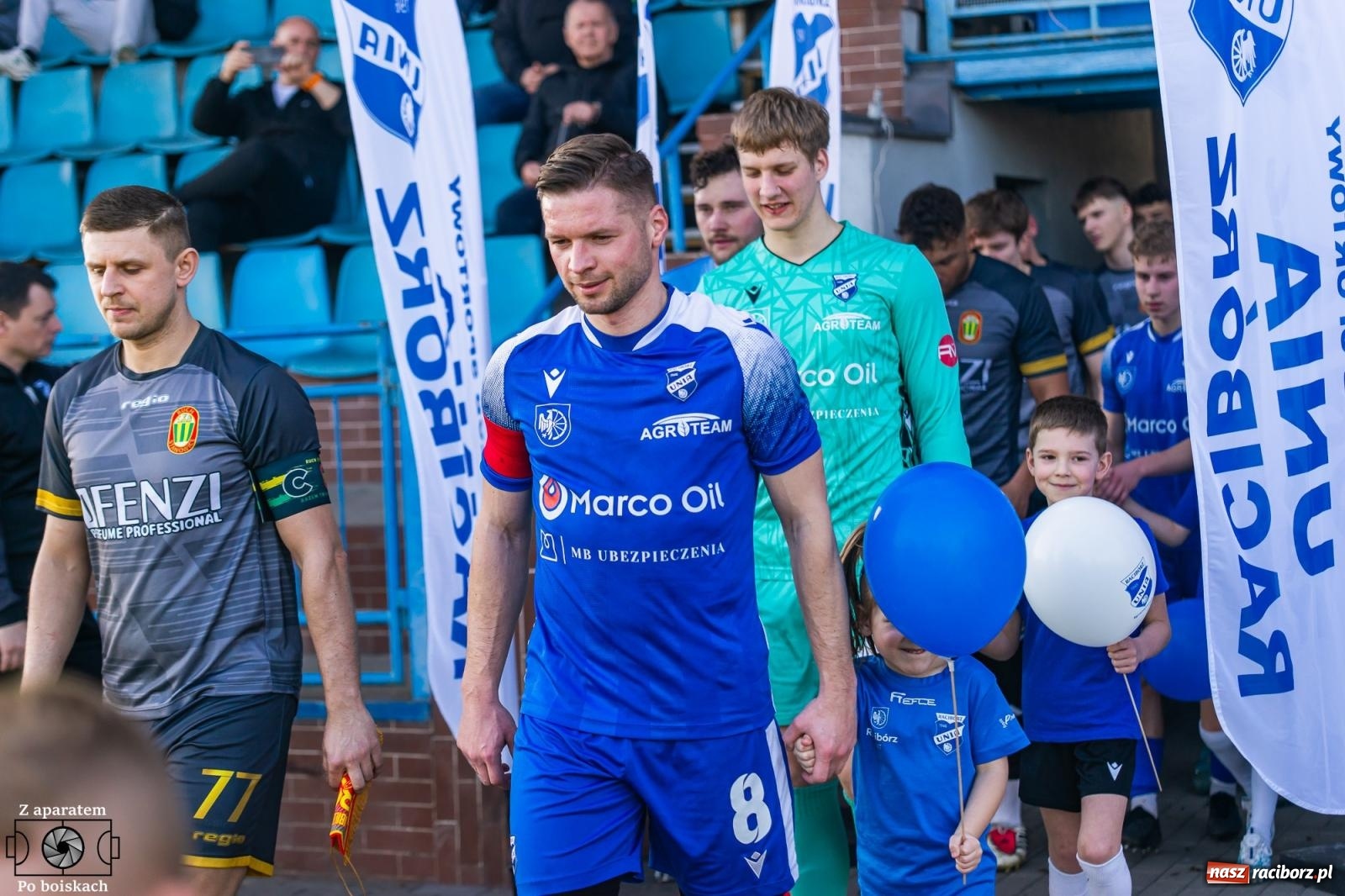 Zdjęcie w galerii na portalu naszraciborz.pl: Powrót z charakterem. Unia Racibórz pokonała Ruch Stanowice [FOTO] wiadomości z regionu