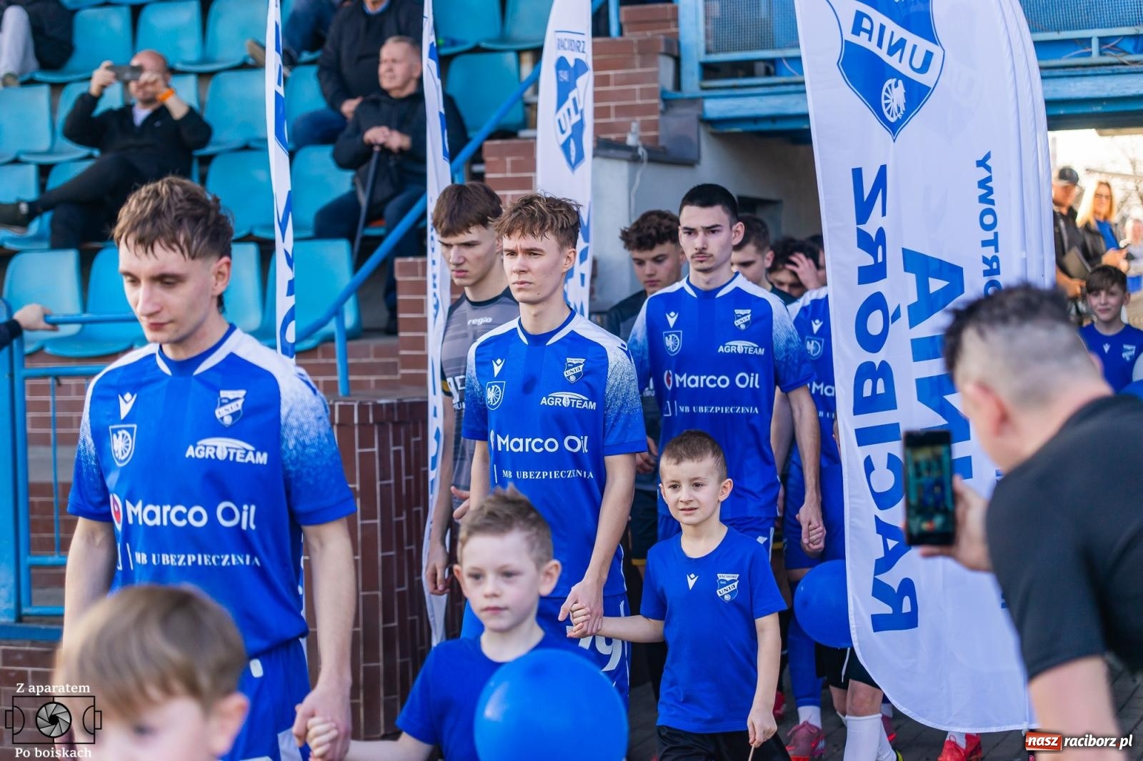 Zdjęcie w galerii na portalu naszraciborz.pl: Powrót z charakterem. Unia Racibórz pokonała Ruch Stanowice [FOTO] wiadomości z regionu