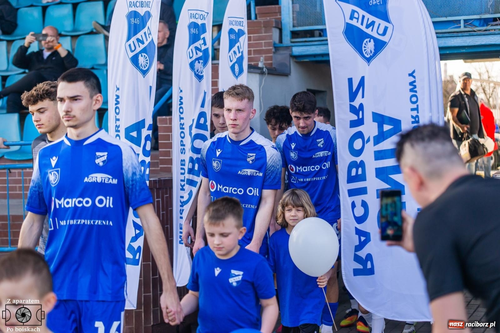 Zdjęcie w galerii na portalu naszraciborz.pl: Powrót z charakterem. Unia Racibórz pokonała Ruch Stanowice [FOTO] wiadomości z regionu