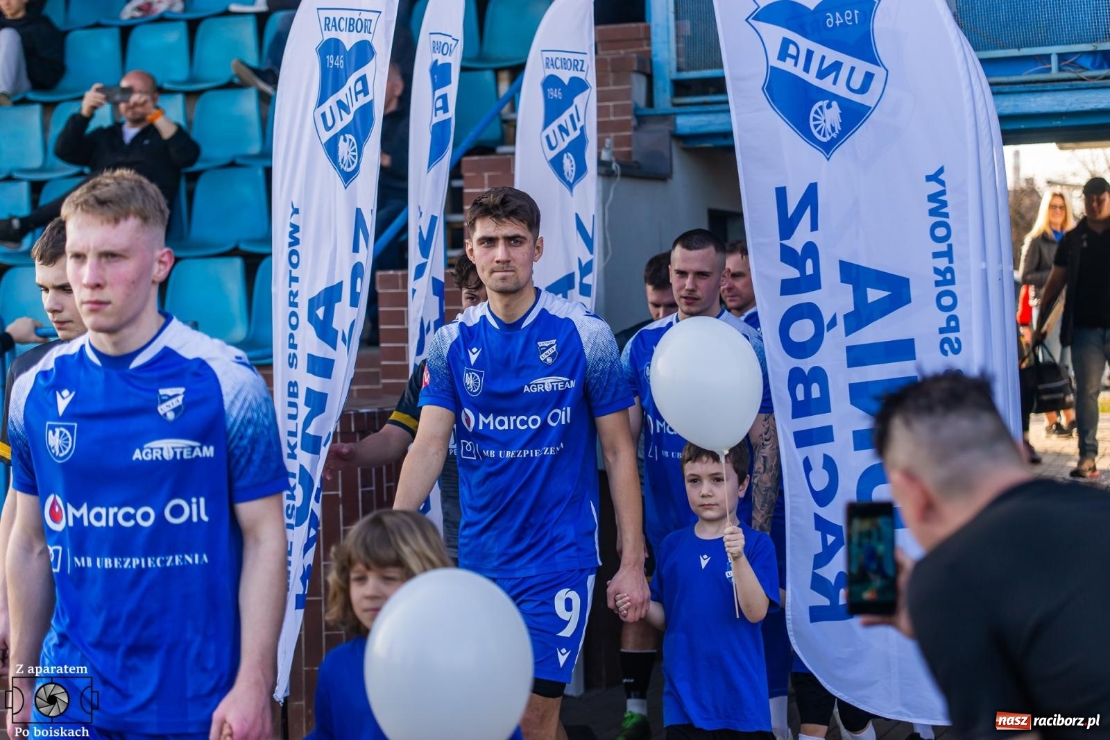 Zdjęcie w galerii na portalu naszraciborz.pl: Powrót z charakterem. Unia Racibórz pokonała Ruch Stanowice [FOTO] wiadomości z regionu
