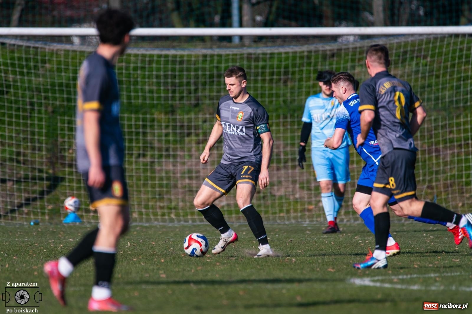 Zdjęcie w galerii na portalu naszraciborz.pl: Powrót z charakterem. Unia Racibórz pokonała Ruch Stanowice [FOTO] wiadomości z regionu