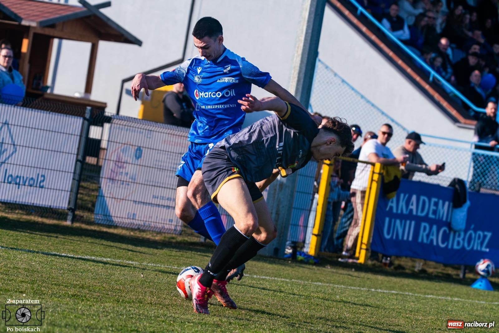 Zdjęcie w galerii na portalu naszraciborz.pl: Powrót z charakterem. Unia Racibórz pokonała Ruch Stanowice [FOTO] wiadomości z regionu