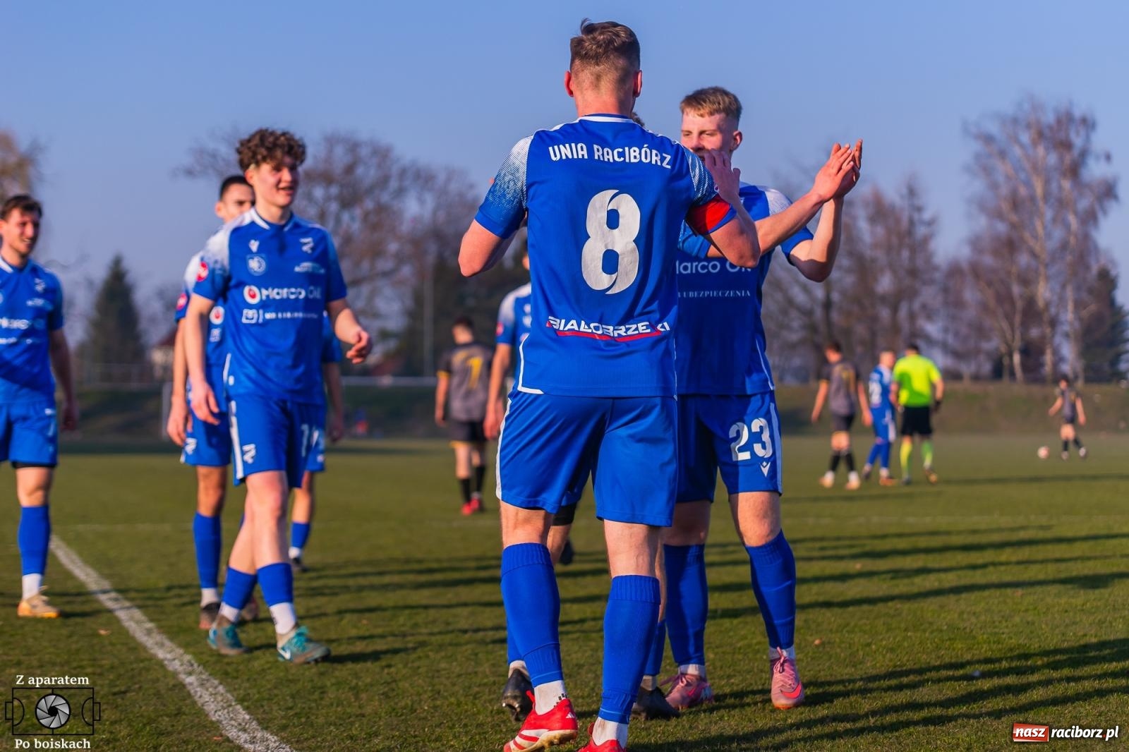 Zdjęcie w galerii na portalu naszraciborz.pl: Powrót z charakterem. Unia Racibórz pokonała Ruch Stanowice [FOTO] wiadomości z regionu
