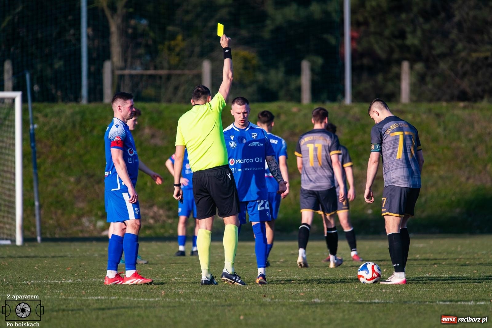 Zdjęcie w galerii na portalu naszraciborz.pl: Powrót z charakterem. Unia Racibórz pokonała Ruch Stanowice [FOTO] wiadomości z regionu