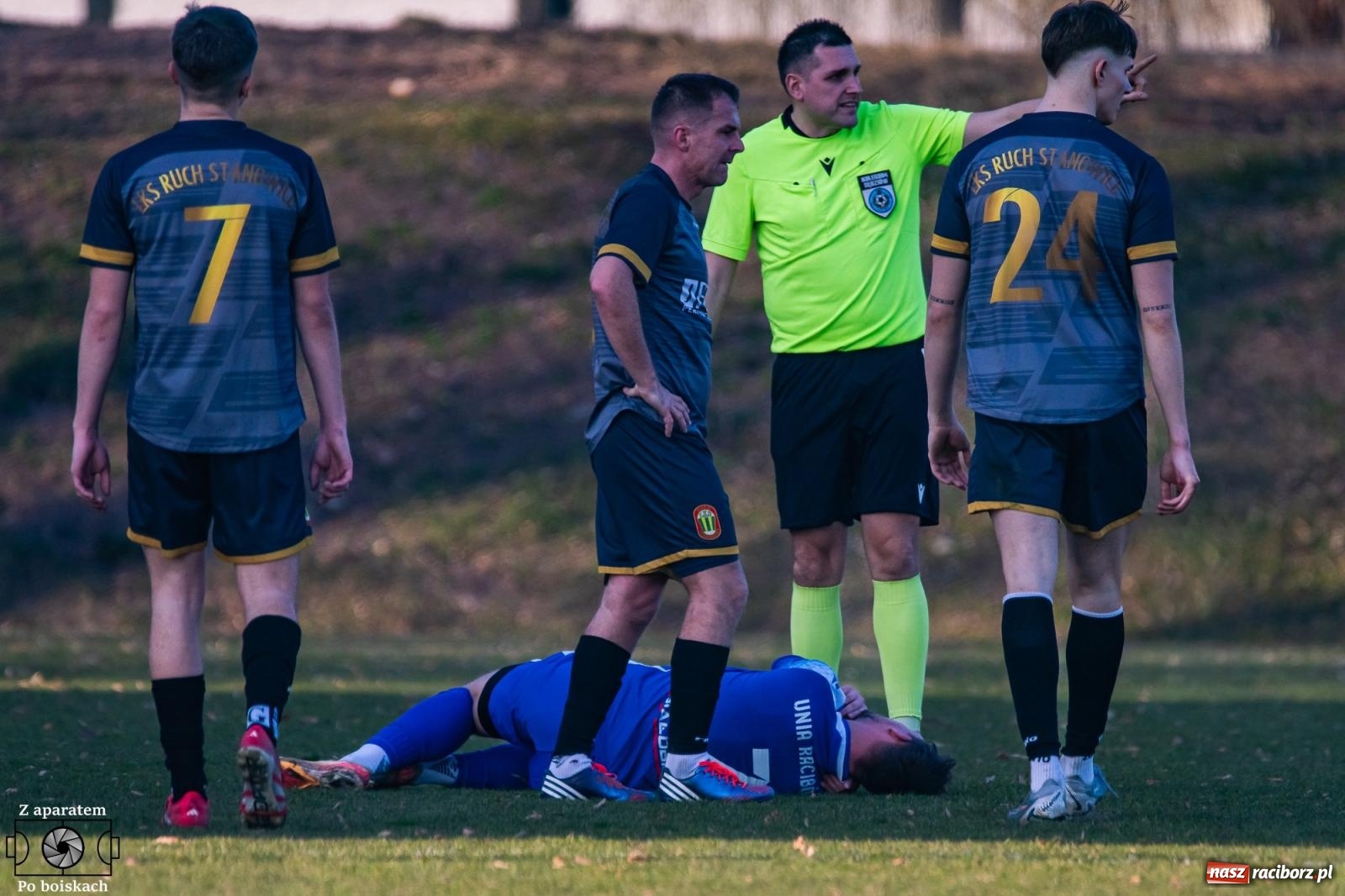 Zdjęcie w galerii na portalu naszraciborz.pl: Powrót z charakterem. Unia Racibórz pokonała Ruch Stanowice [FOTO] wiadomości z regionu