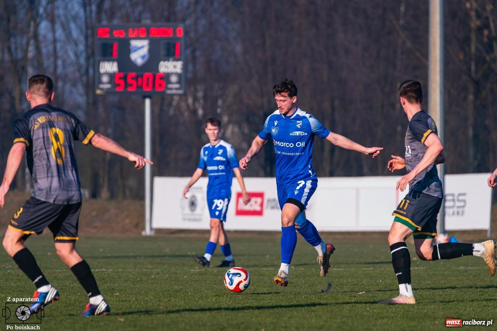 Zdjęcie w galerii na portalu naszraciborz.pl: Powrót z charakterem. Unia Racibórz pokonała Ruch Stanowice [FOTO] wiadomości z regionu