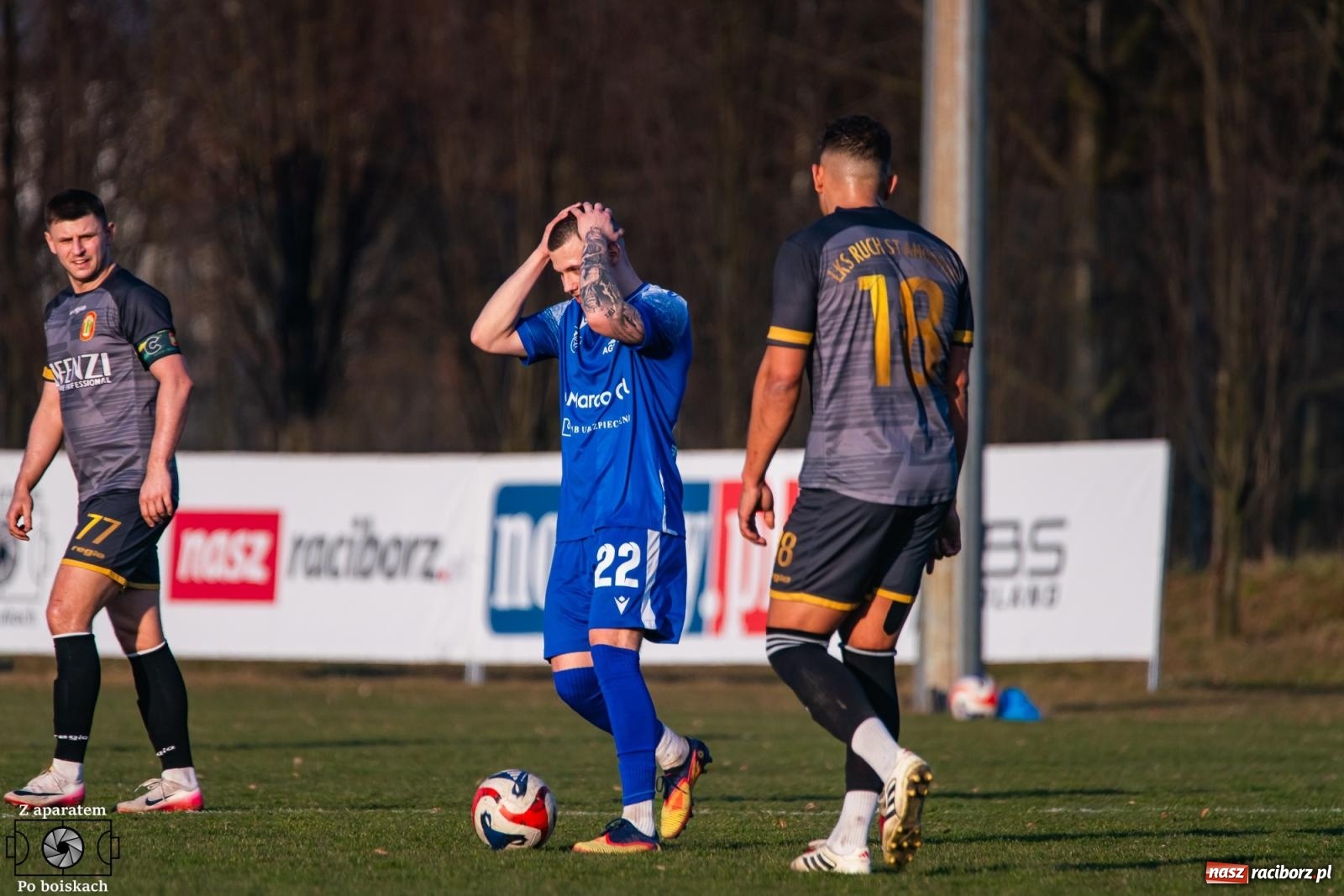 Zdjęcie w galerii na portalu naszraciborz.pl: Powrót z charakterem. Unia Racibórz pokonała Ruch Stanowice [FOTO] wiadomości z regionu