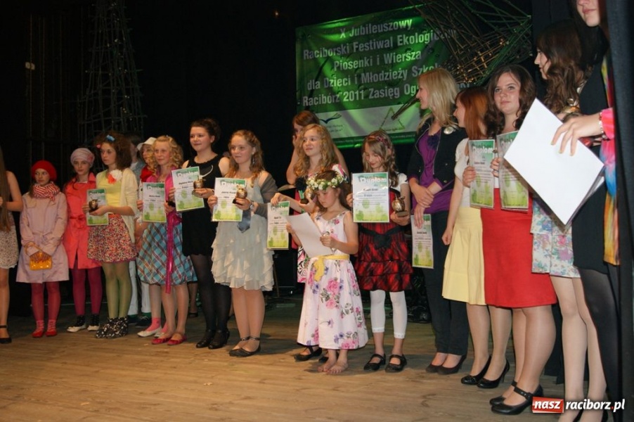 Zdjęcie w galerii na portalu naszraciborz.pl: Grand Prix X Eko-Festiwalu dla raciborzanki wiadomości z regionu
