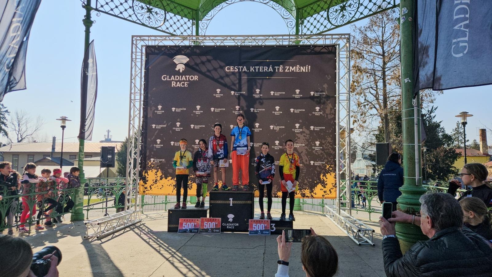 Zdjęcie w galerii na portalu naszraciborz.pl: Raciborzanie z sukcesami na pierwszym biegu Gladiator Race w Ołomuńcu wiadomości z regionu