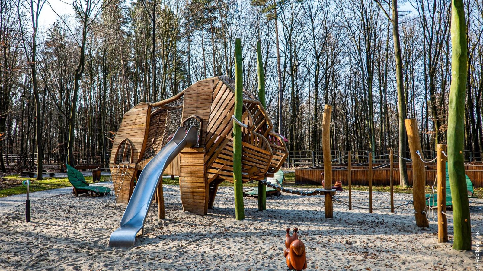 Zdjęcie w galerii na portalu naszraciborz.pl: Wiosna w Zagrodzie Żubrów i wyjątkowy leśny plac zabaw. Ratusz zachęca do odwiedzin wiadomości z regionu