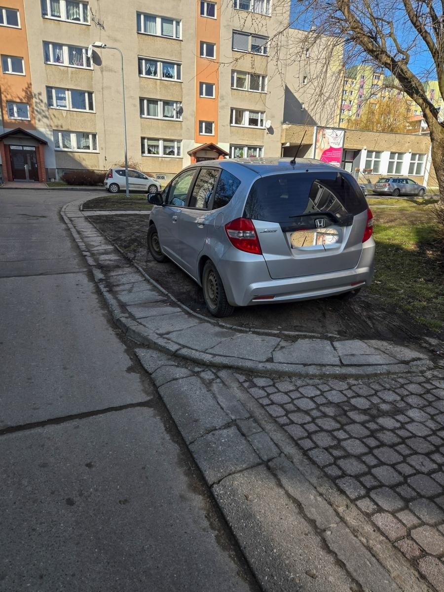 Zdjęcie w galerii na portalu naszraciborz.pl: List do redakcji: przepisy nagminnie łamane, trawniki i chodniki niszczone - czytelnik pokazuje jak parkują w Raciborzu [FOTO] wiadomości z regionu