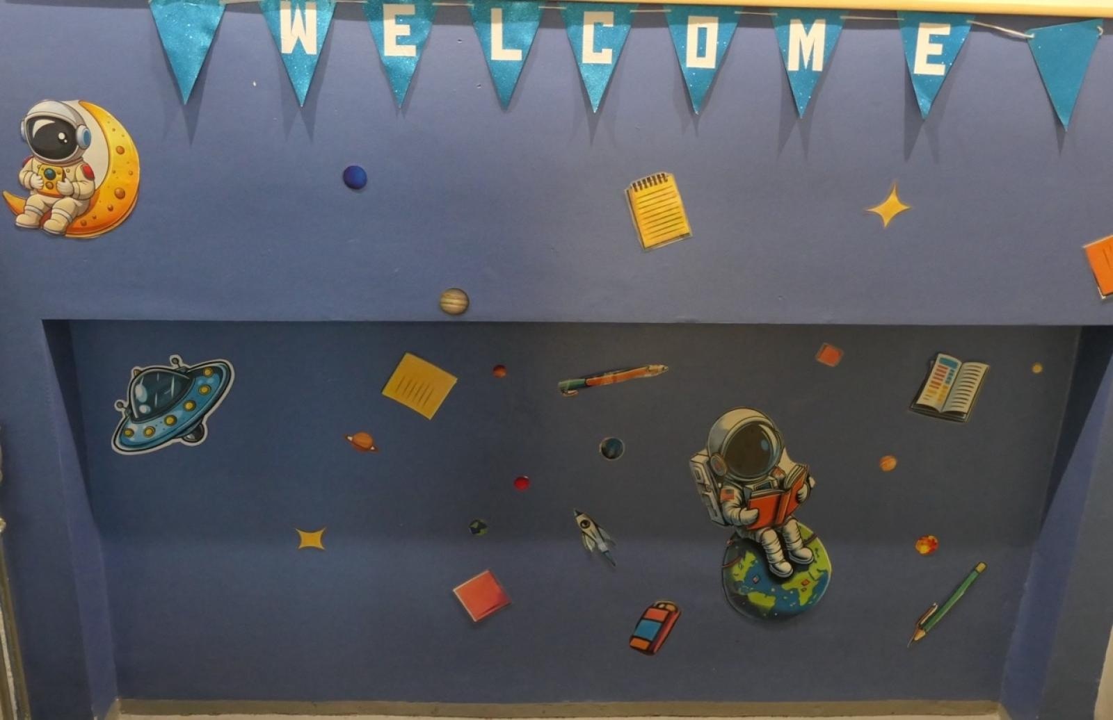 Zdjęcie w galerii na portalu naszraciborz.pl: Ale kosmos! – szkoła zamieniła się w galaktykę atrakcji podczas Dnia Otwartego w SP4 wiadomości z regionu