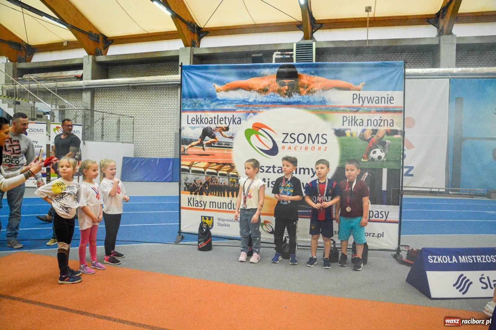 Zdjęcie w galerii na portalu naszraciborz.pl: Raciborski Test Sprawności 2026 przyciągnął dwustu najmłodszych miłośników ruchu wiadomości z regionu