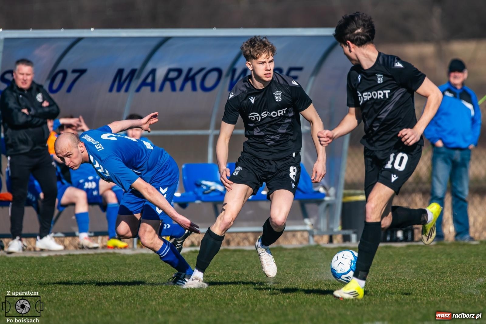 Zdjęcie w galerii na portalu naszraciborz.pl: Byli o krok od sensacji. Markowice straciły wygraną w 85. minucie [FOTO] wiadomości z regionu
