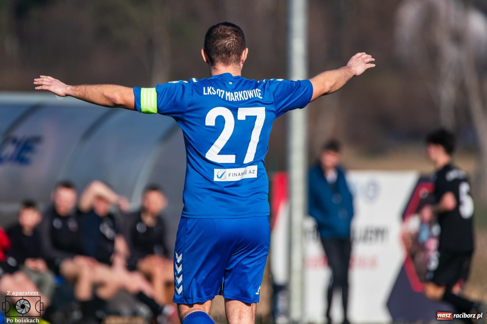 Zdjęcie w galerii na portalu naszraciborz.pl: Byli o krok od sensacji. Markowice straciły wygraną w 85. minucie [FOTO] wiadomości z regionu