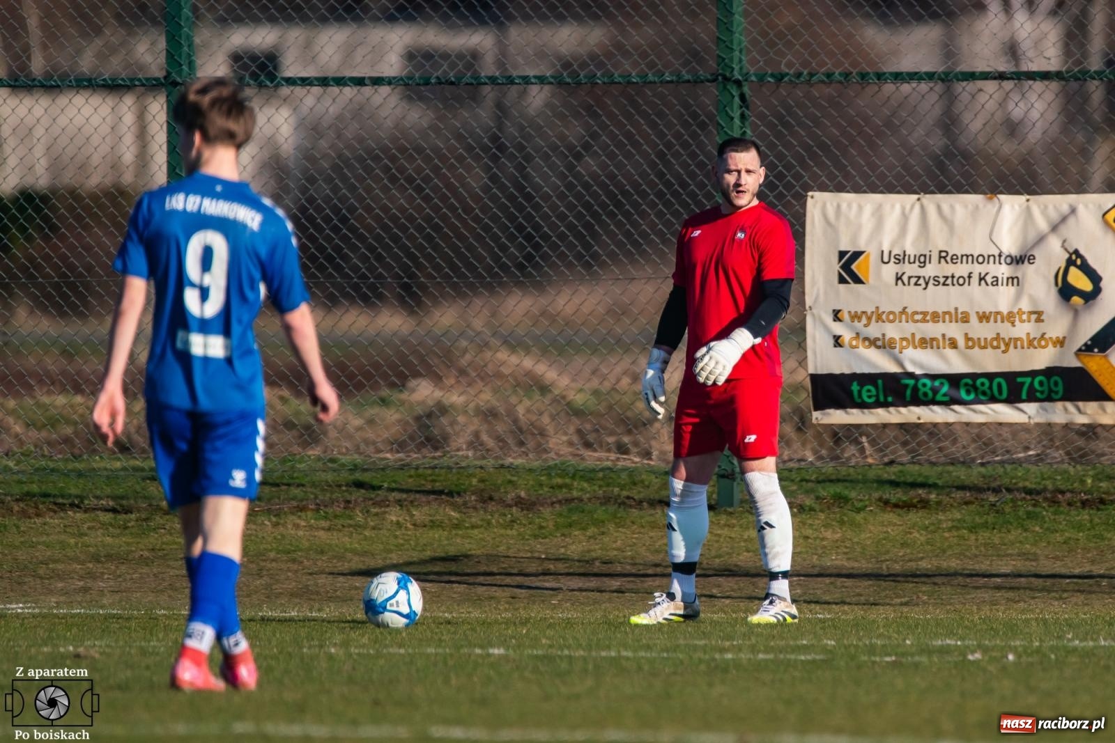 Zdjęcie w galerii na portalu naszraciborz.pl: Byli o krok od sensacji. Markowice straciły wygraną w 85. minucie [FOTO] wiadomości z regionu