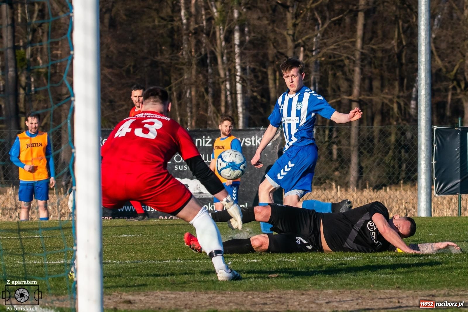 Zdjęcie w galerii na portalu naszraciborz.pl: Byli o krok od sensacji. Markowice straciły wygraną w 85. minucie [FOTO] wiadomości z regionu