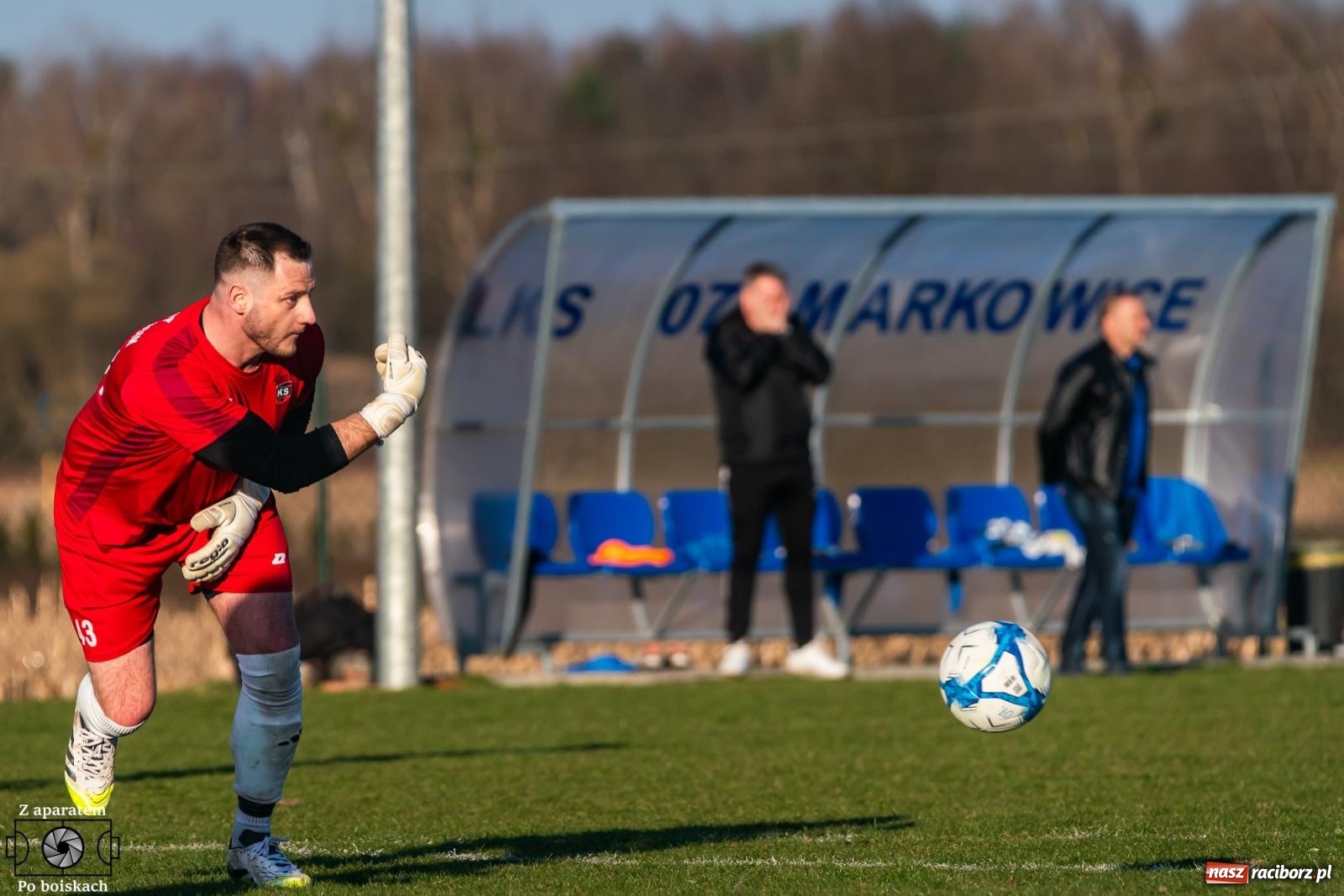 Zdjęcie w galerii na portalu naszraciborz.pl: Byli o krok od sensacji. Markowice straciły wygraną w 85. minucie [FOTO] wiadomości z regionu
