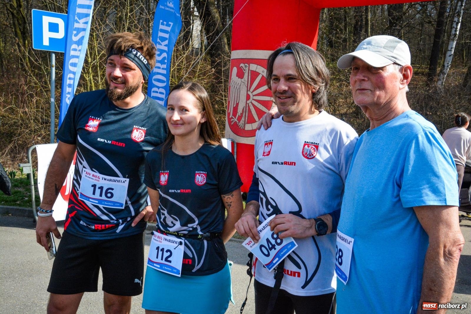 Zdjęcie w galerii na portalu naszraciborz.pl: Mateusz Wolnik zwycięzcą XIV Biegu Twardziela w Raciborzu wiadomości z regionu