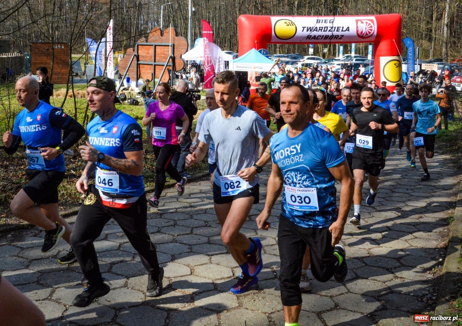 Zdjęcie w galerii na portalu naszraciborz.pl: Mateusz Wolnik zwycięzcą XIV Biegu Twardziela w Raciborzu wiadomości z regionu