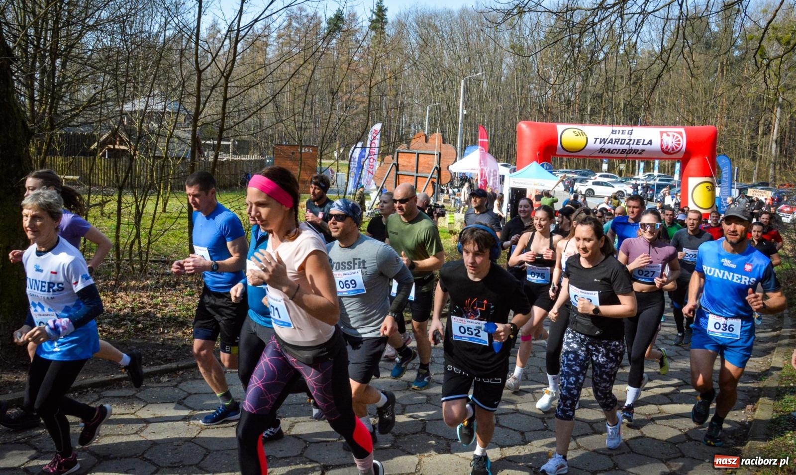 Zdjęcie w galerii na portalu naszraciborz.pl: Mateusz Wolnik zwycięzcą XIV Biegu Twardziela w Raciborzu wiadomości z regionu